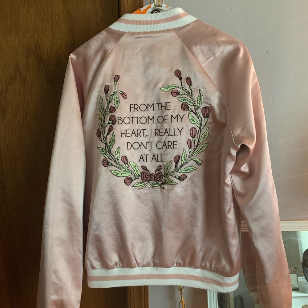 💞Pink Bomber Jacket🌸